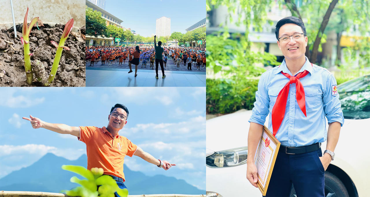 Câu chuyện bên trái bàng vuông mới nảy mầm cùng thầy giáo làm công tác Đội 