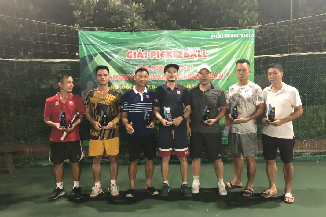 Hà Nội: Lần đầu tiên tổ chức giải vô địch Pickle Ball 6.0 & 7.0