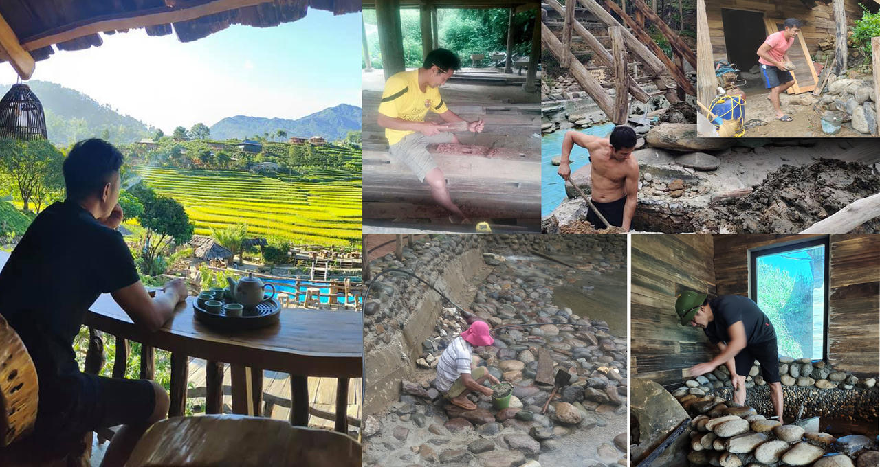 Cuộc đời như chuyện phim của ông chủ Khu Suối nước khoáng nóng Trạm Tấu