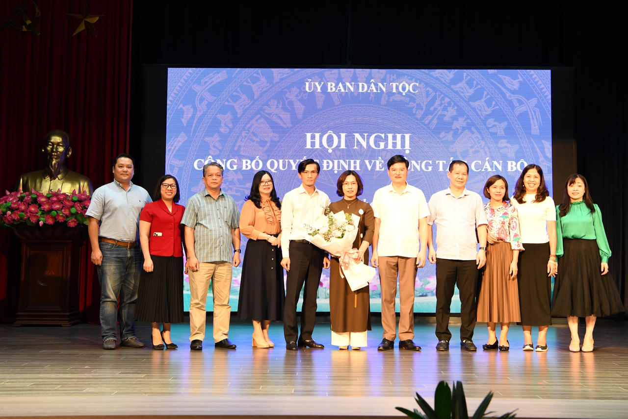 Ủy ban Dân tộc tiếp nhận, điều động, bổ nhiệm nhiều vị trí quan trọng