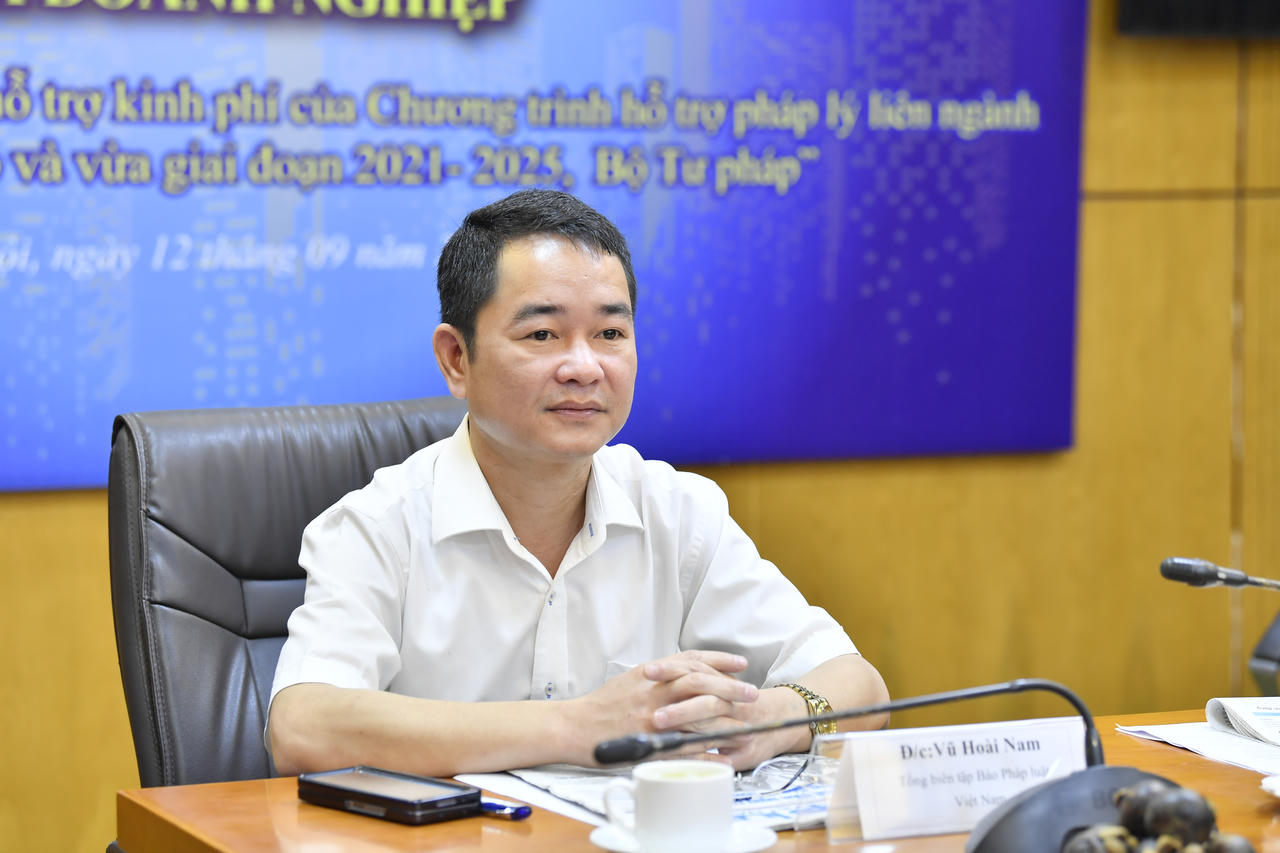 Hội nghị đối thoại "Nâng cao hiệu quả, chất lượng tuân thủ pháp luật của doanh nghiệp"