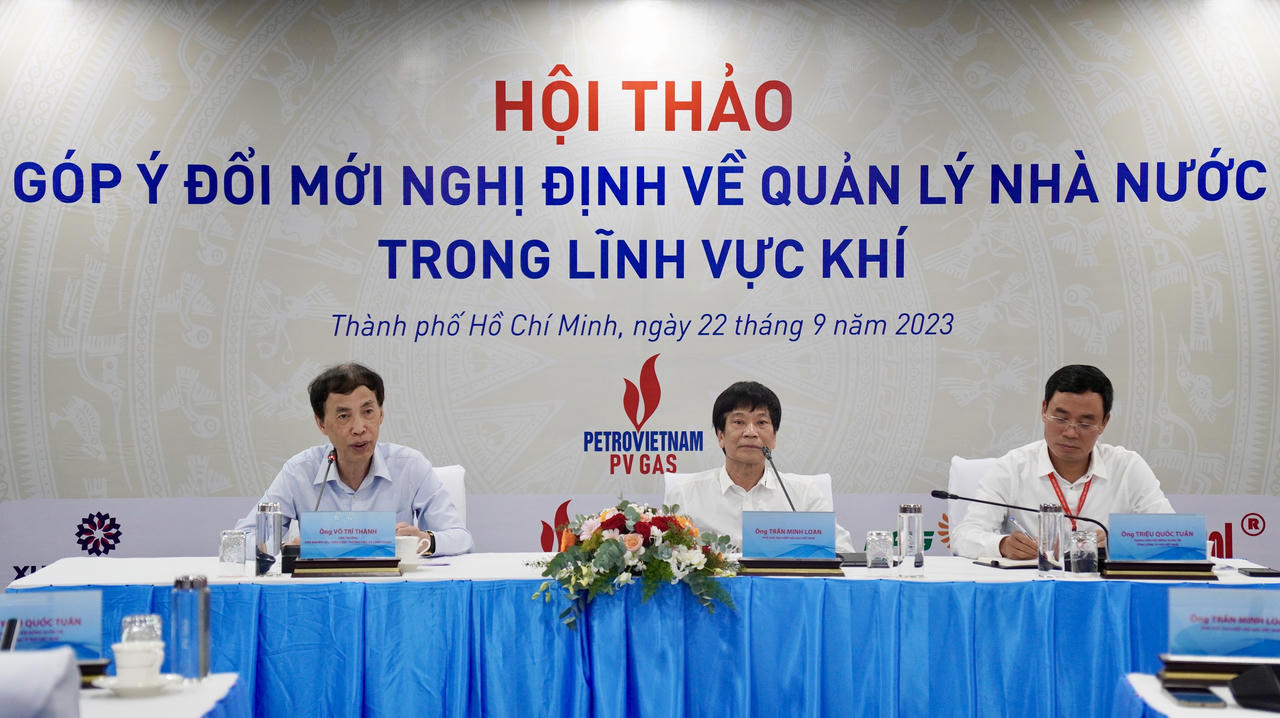 Nhiều góp ý sáng tạo, đổi mới nhằm hoàn thiện hệ thống pháp luật về kinh doanh Khí 