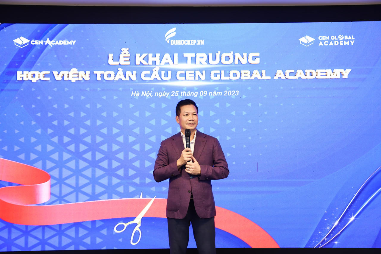 Chính thức khai trương học viện toàn cầu CEN GLOBAL ACADEMY