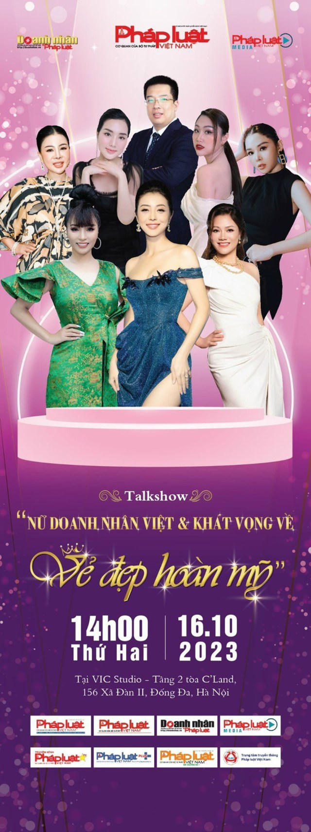 Talkshow 'Nữ doanh nhân Việt và khát vọng vẻ đẹp hoàn mỹ' 2023