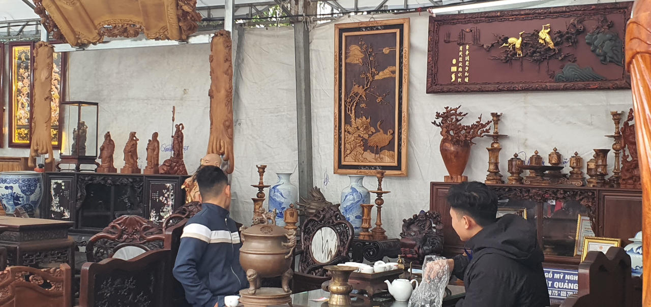 Hội tụ tinh hoa nghề Mộc Canh Nậu