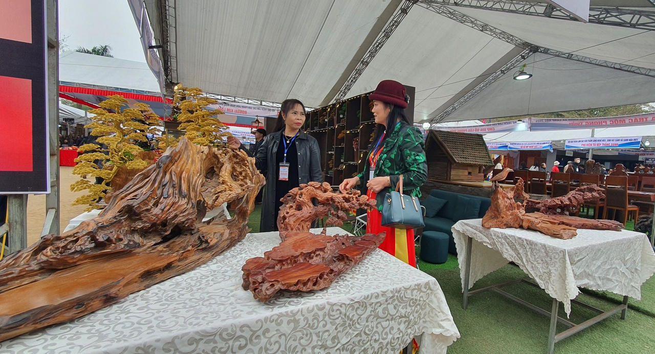 Hội tụ tinh hoa nghề Mộc Canh Nậu