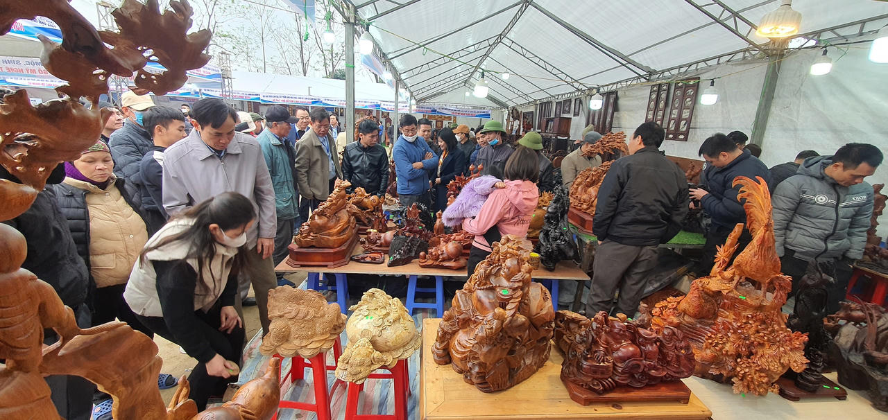 Hội tụ tinh hoa nghề Mộc Canh Nậu