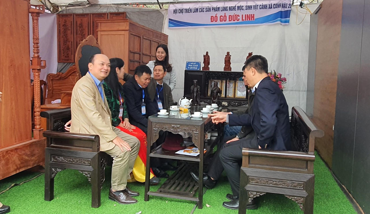 Hội tụ tinh hoa nghề Mộc Canh Nậu