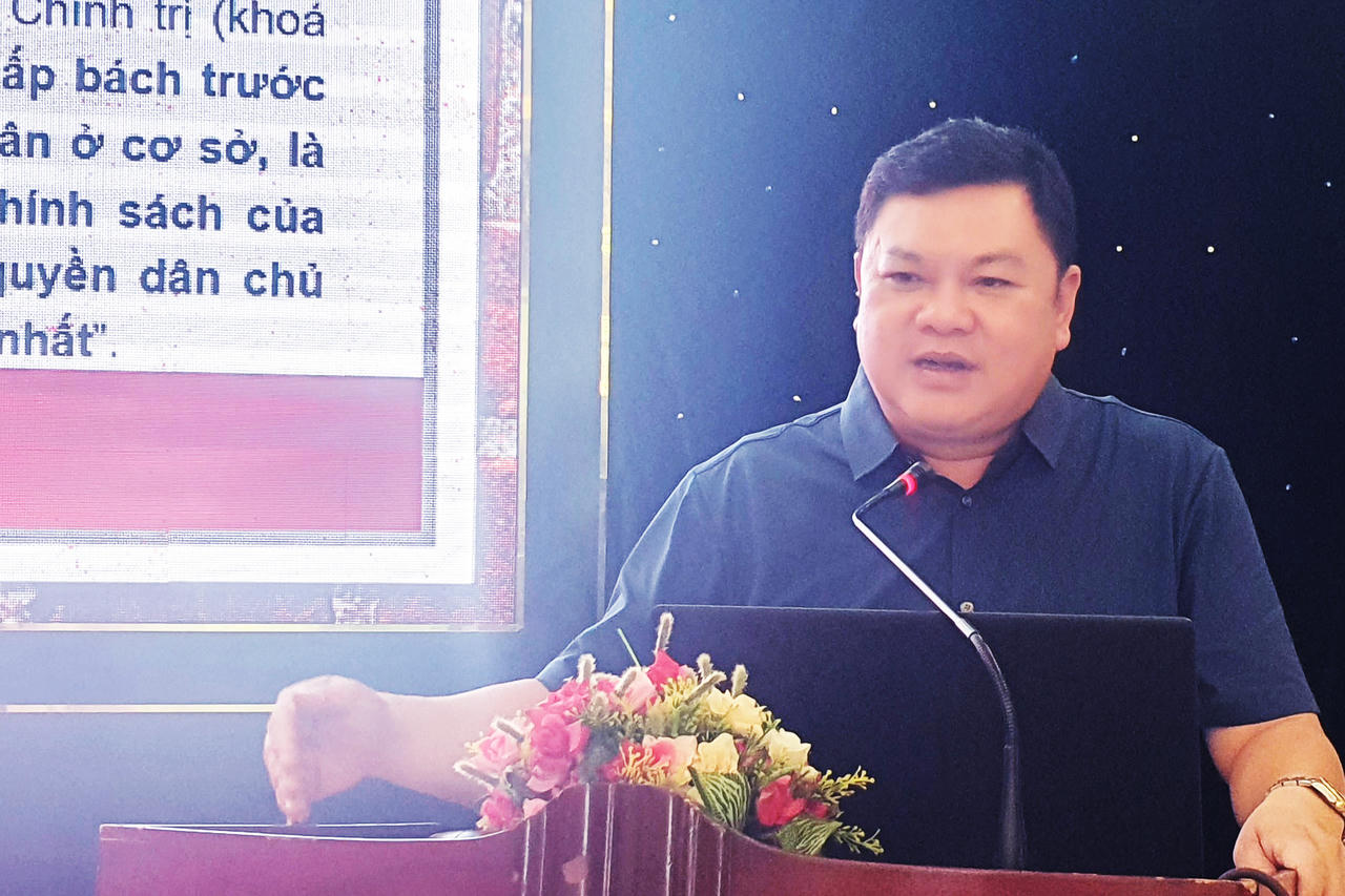 Công đoàn Bộ Tư pháp Tập huấn cho cán bộ công đoàn về hai nội dung quan trọng