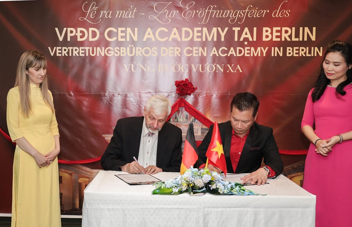 Cen Academy khai trương Văn phòng đại diện tại Berlin, CHLB Đức