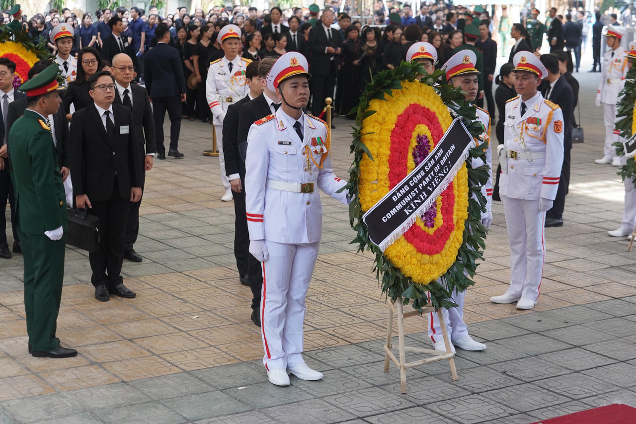 Thành kính tiễn đưa Tổng Bí thư Nguyễn Phú Trọng về nơi an nghỉ