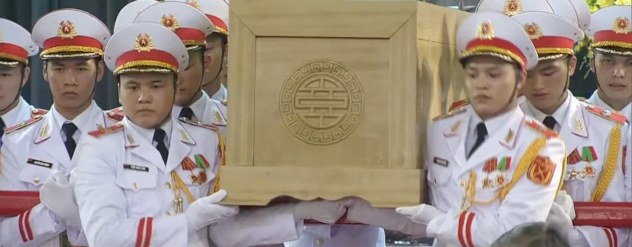 Thành kính tiễn đưa Tổng Bí thư Nguyễn Phú Trọng về nơi an nghỉ