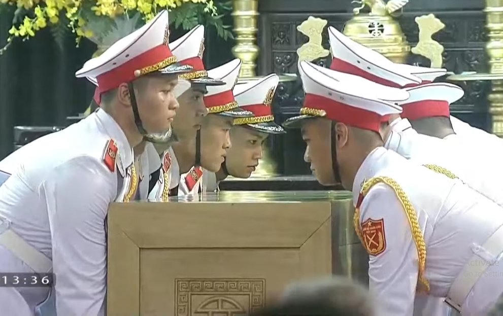 Thành kính tiễn đưa Tổng Bí thư Nguyễn Phú Trọng về nơi an nghỉ