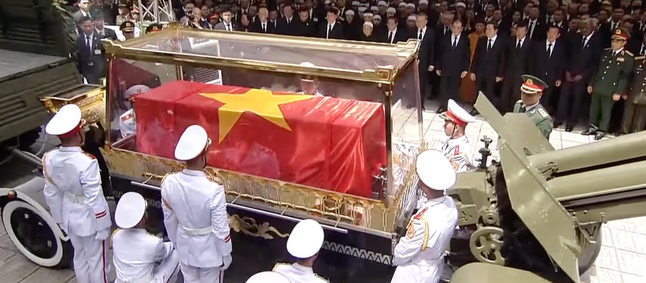 Thành kính tiễn đưa Tổng Bí thư Nguyễn Phú Trọng về nơi an nghỉ