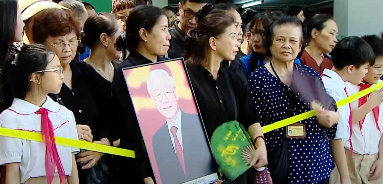 Thành kính tiễn đưa Tổng Bí thư Nguyễn Phú Trọng về nơi an nghỉ