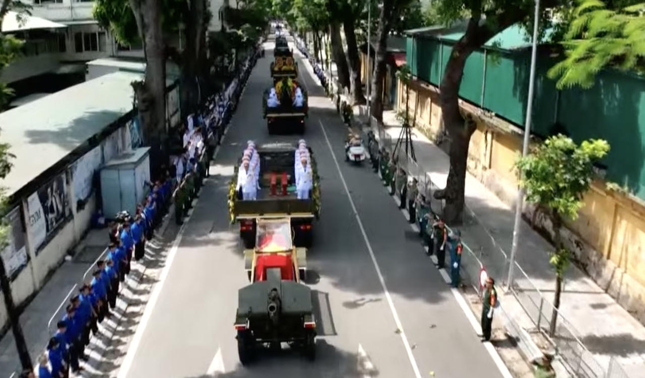 Thành kính tiễn đưa Tổng Bí thư Nguyễn Phú Trọng về nơi an nghỉ