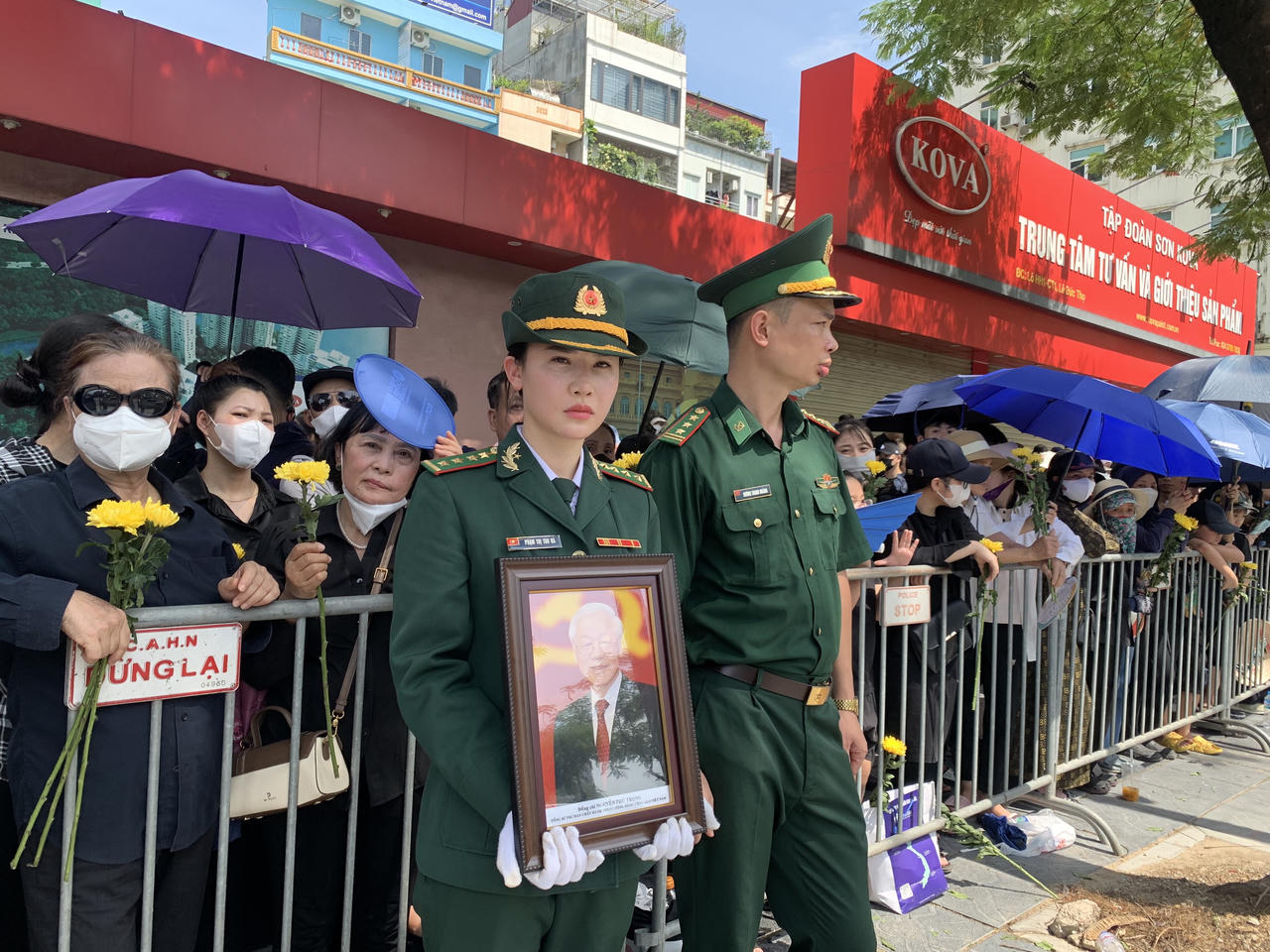 Thành kính tiễn đưa Tổng Bí thư Nguyễn Phú Trọng về nơi an nghỉ