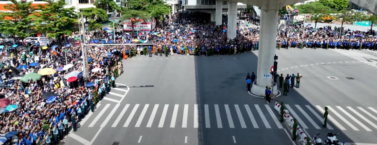 Thành kính tiễn đưa Tổng Bí thư Nguyễn Phú Trọng về nơi an nghỉ