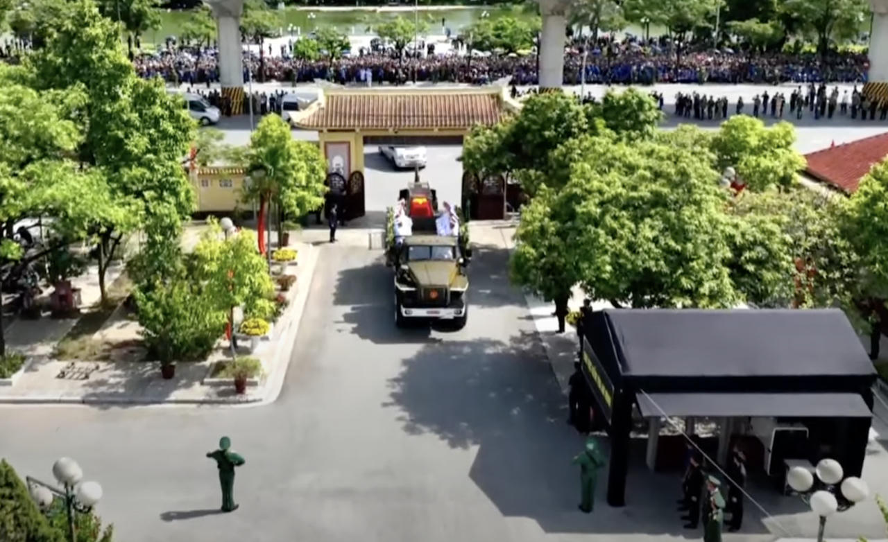 Thành kính tiễn đưa Tổng Bí thư Nguyễn Phú Trọng về nơi an nghỉ