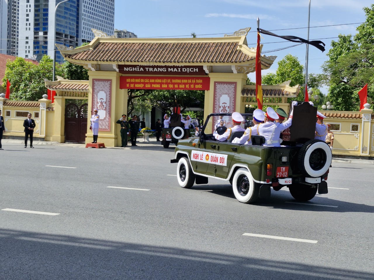 Thành kính tiễn đưa Tổng Bí thư Nguyễn Phú Trọng về nơi an nghỉ