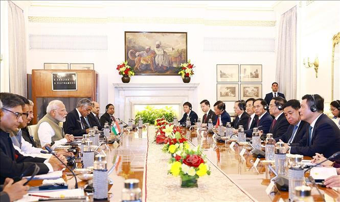 Toàn văn tuyên bố chung Việt Nam - Ấn Độ