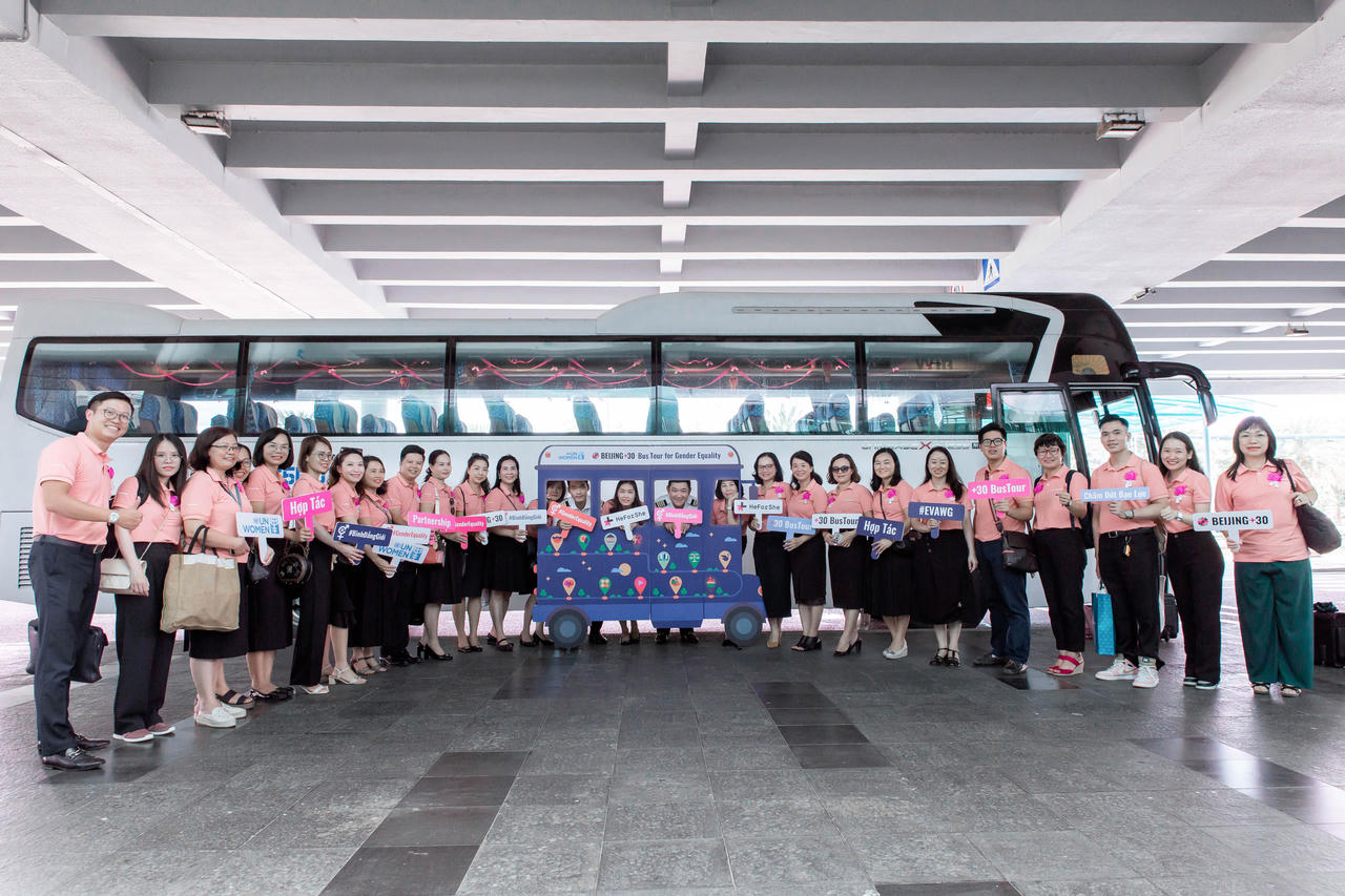 "Beijing+30 Bus Tour" - Tiếp nối hành trình chung tay thúc đẩy bình đẳng giới