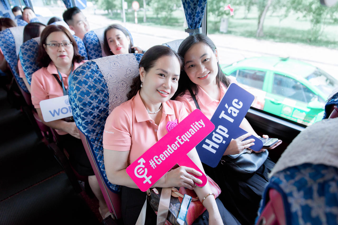 "Beijing+30 Bus Tour" - Tiếp nối hành trình chung tay thúc đẩy bình đẳng giới