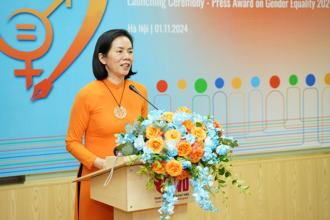 Giải báo chí đầu tiên về bình đẳng giới được tổ chức tại Việt Nam
