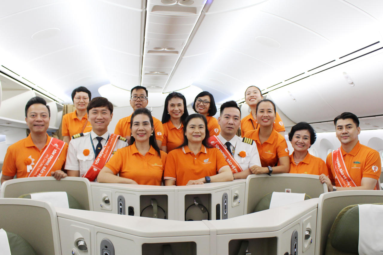 Giải nhất Un women weps awards năm 2024: Nỗ lực không ngừng nghỉ của Vietnam Airlines vì một xã hội bình đẳng và phát triển bền vững