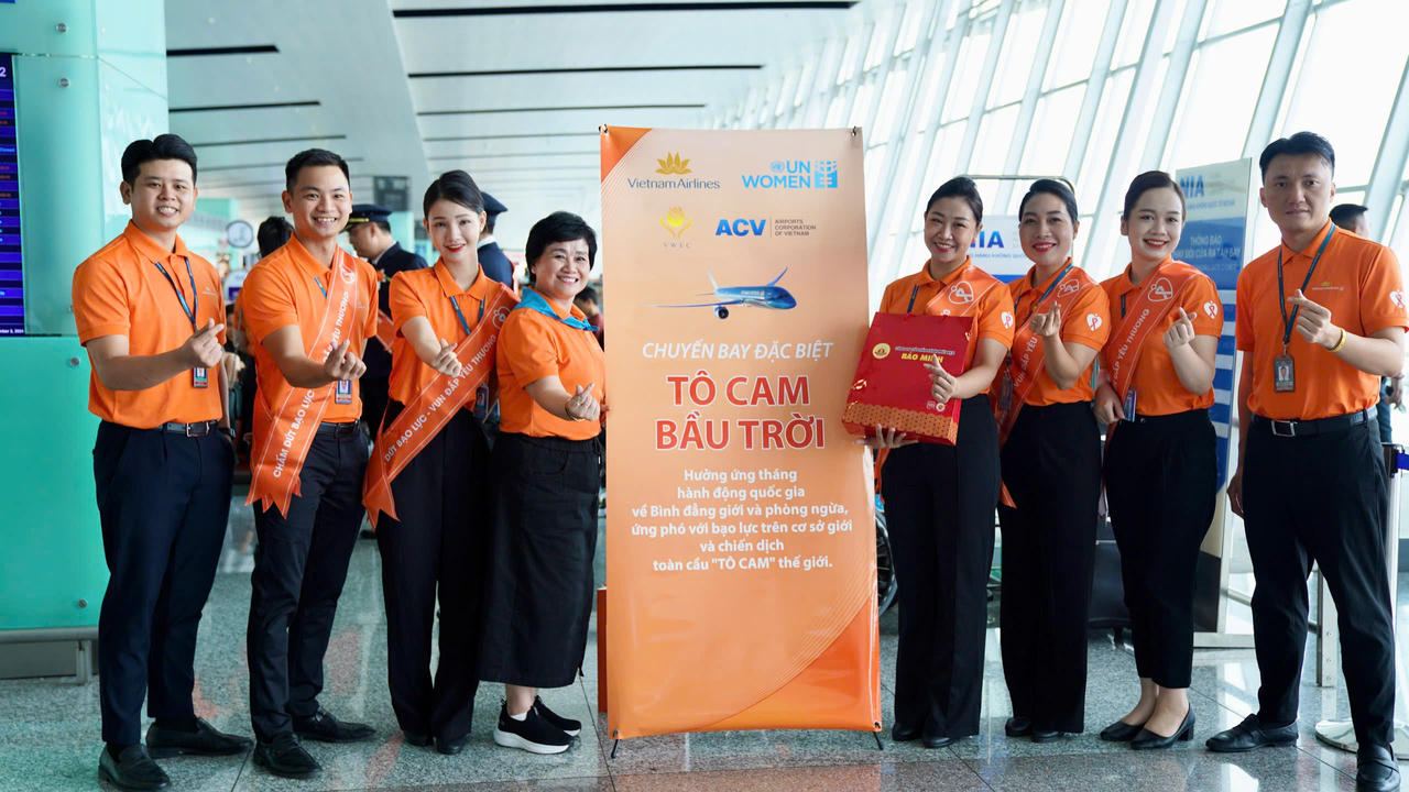 Vietnam Airlines sải cánh "Tô cam bầu trời" hành trình Hà Nội – Băng Cốc