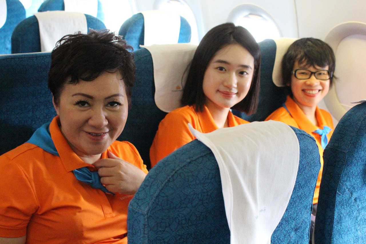 Vietnam Airlines sải cánh "Tô cam bầu trời" hành trình Hà Nội – Băng Cốc