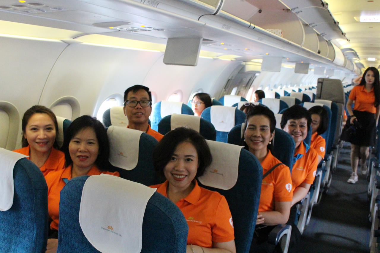 Vietnam Airlines sải cánh "Tô cam bầu trời" hành trình Hà Nội – Băng Cốc