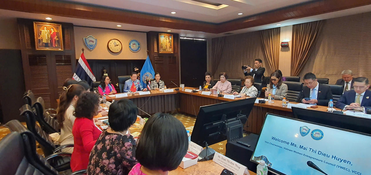 Hội đồng doanh nhân nữ Việt Nam xúc tiến thương mại tại Thái Lan