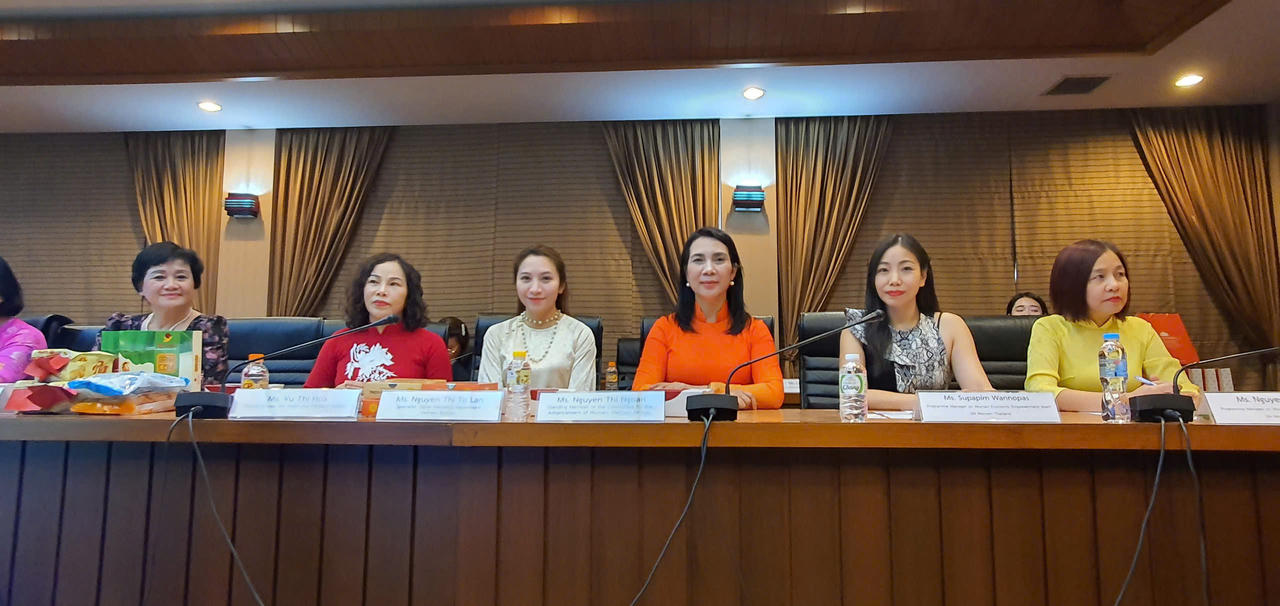 Hội đồng doanh nhân nữ Việt Nam xúc tiến thương mại tại Thái Lan