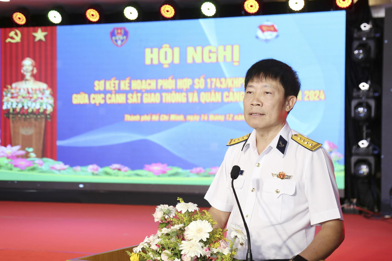 Tân cảng Sài Gòn và Cục Cảnh sát giao thông sơ kết công tác phối hợp bảo đảm an toàn giao thông, trật tự xã hội năm 2024