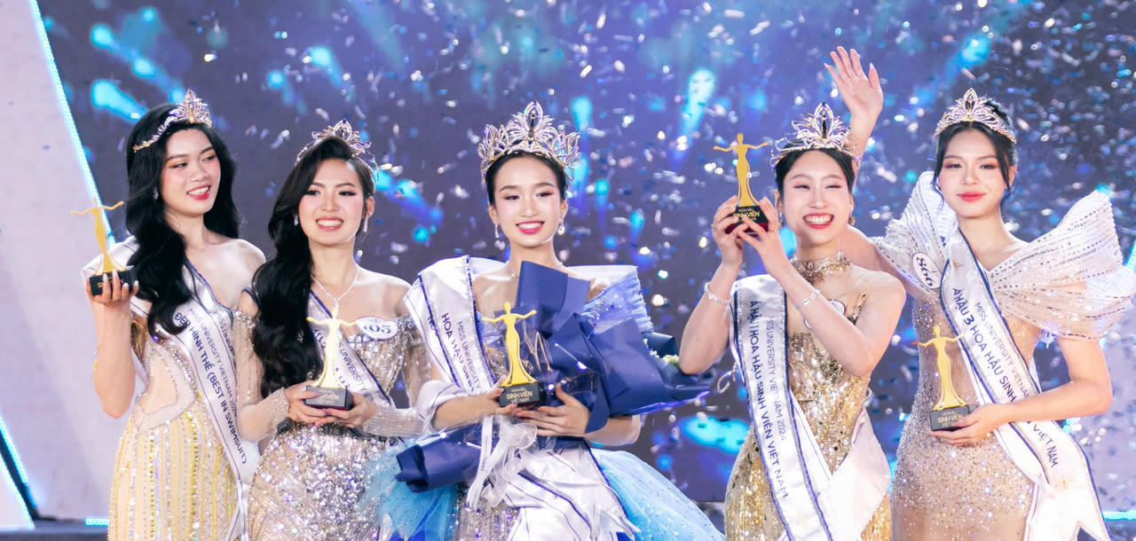 Dương Trà Giang đăng quang Hoa hậu Sinh viên Việt Nam 2024