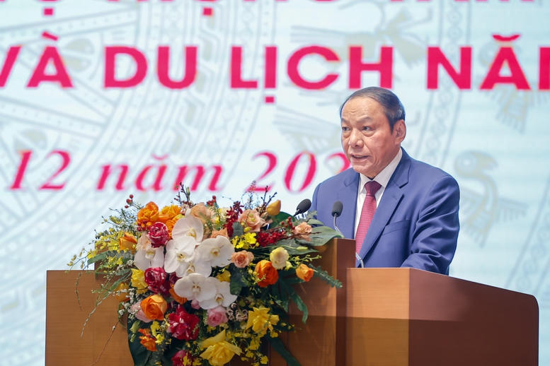Thủ tướng dự hội nghị toàn quốc tổng kết năm 2024 của ngành văn hóa, thể thao và du lịch