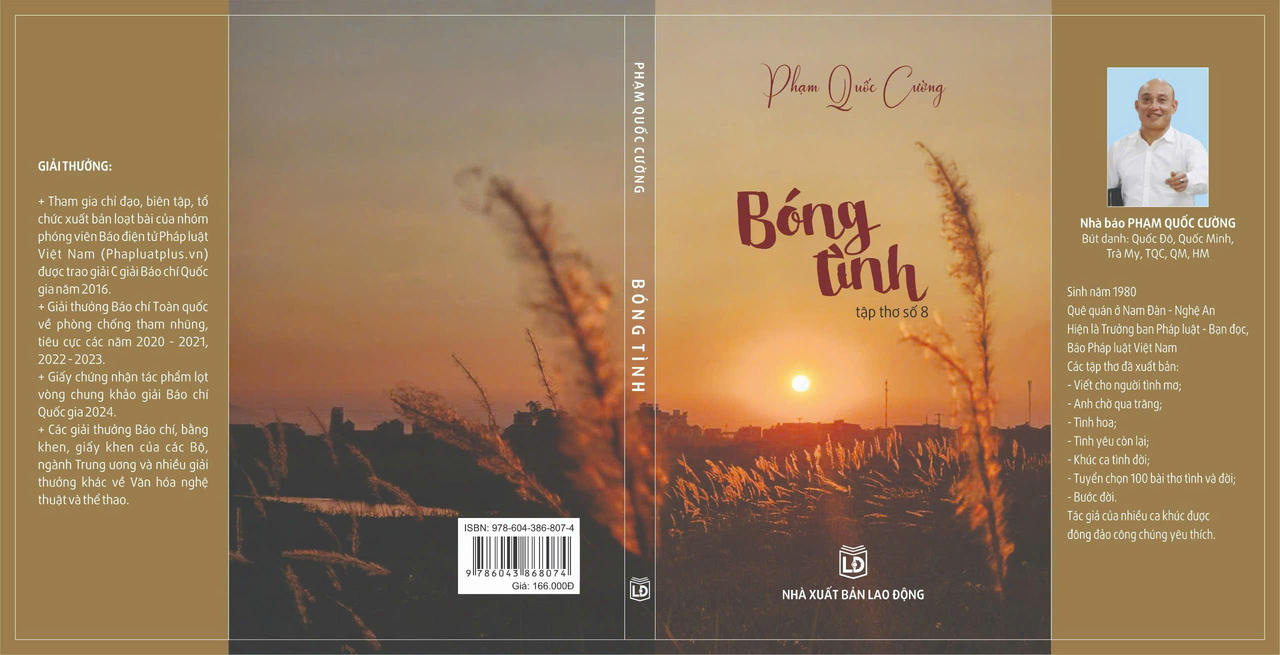 Nhà báo Phạm Quốc Cường ra mắt tập thơ thứ 8 'Bóng Tình'