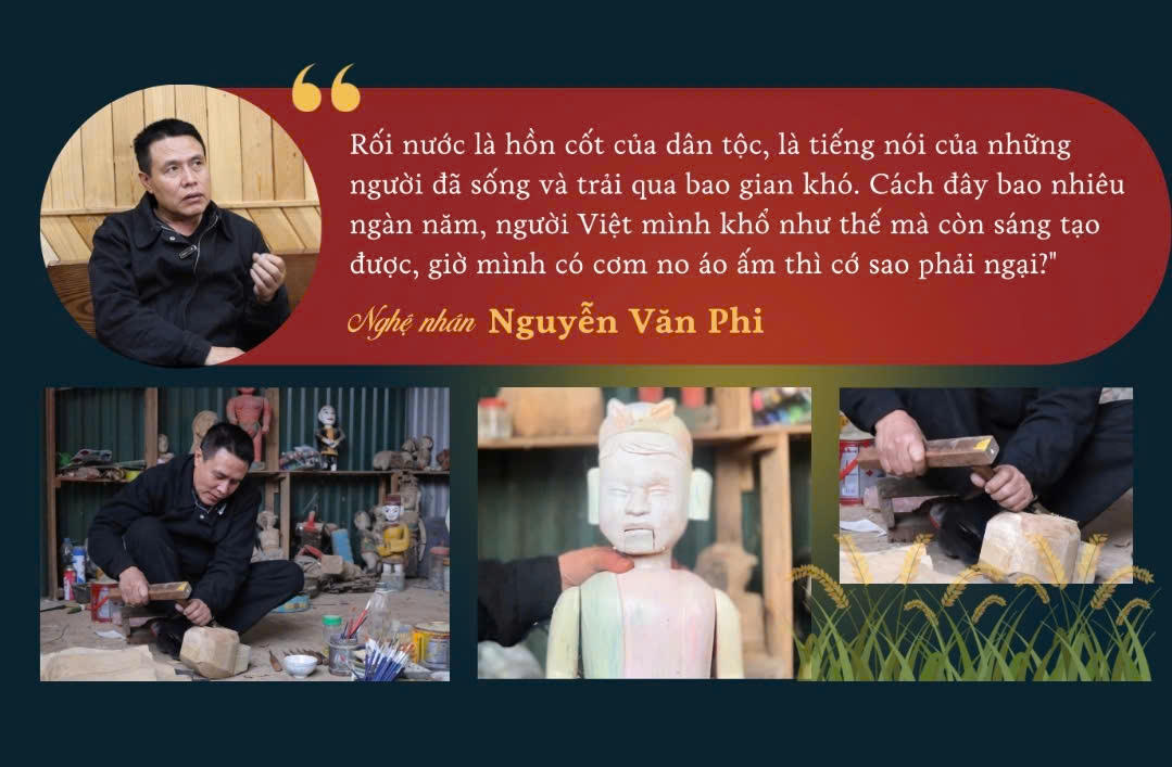 Những người gìn giữ "hồn" Rối Việt