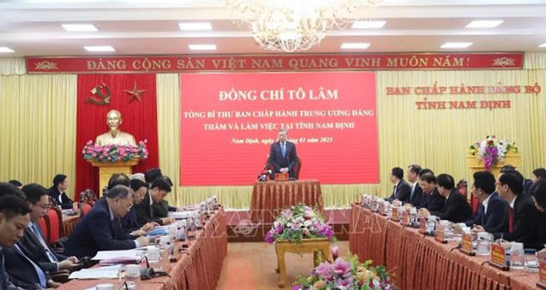 Đưa Nam Định phát triển nhanh, bền vững, toàn diện