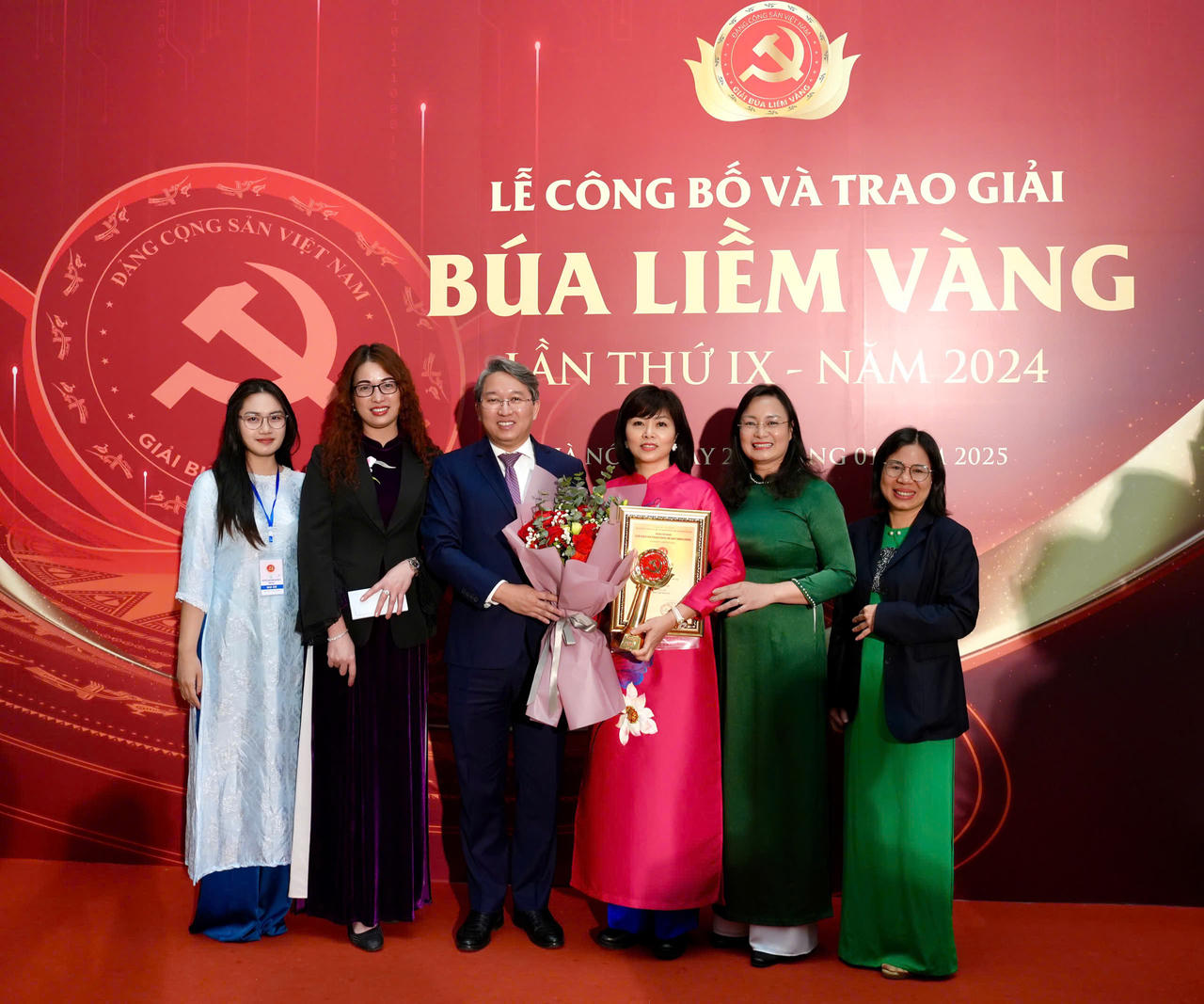 Báo Pháp luật Việt Nam đạt giải A Giải Búa liềm vàng 2024