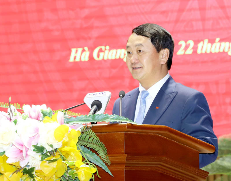 Ông Hầu A Lềnh giữ chức Bí thư Tỉnh ủy Hà Giang