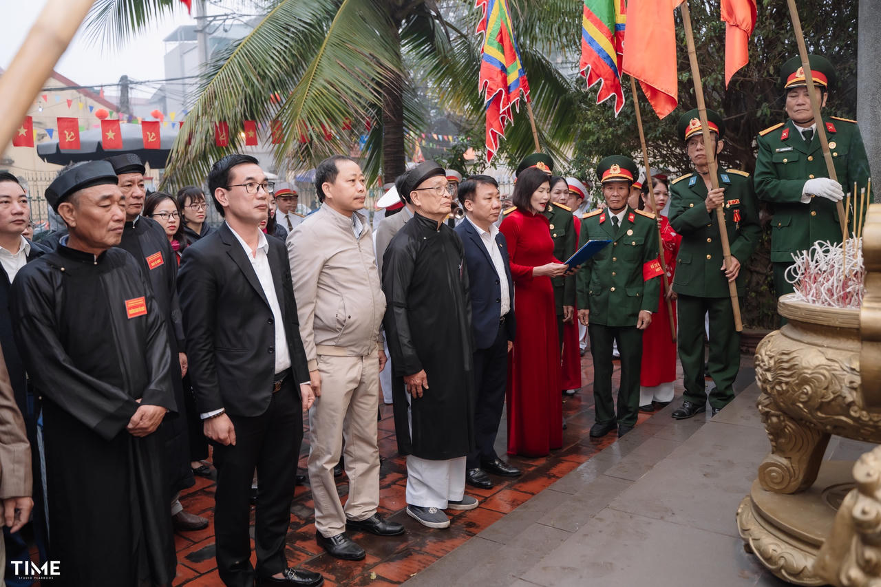 Đắm mình trong không gian văn hóa xứ Đoài với hội làng của người Lam Sơn