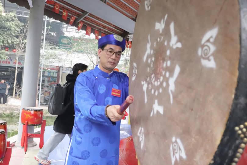 Đắm mình trong không gian văn hóa xứ Đoài với hội làng của người Lam Sơn