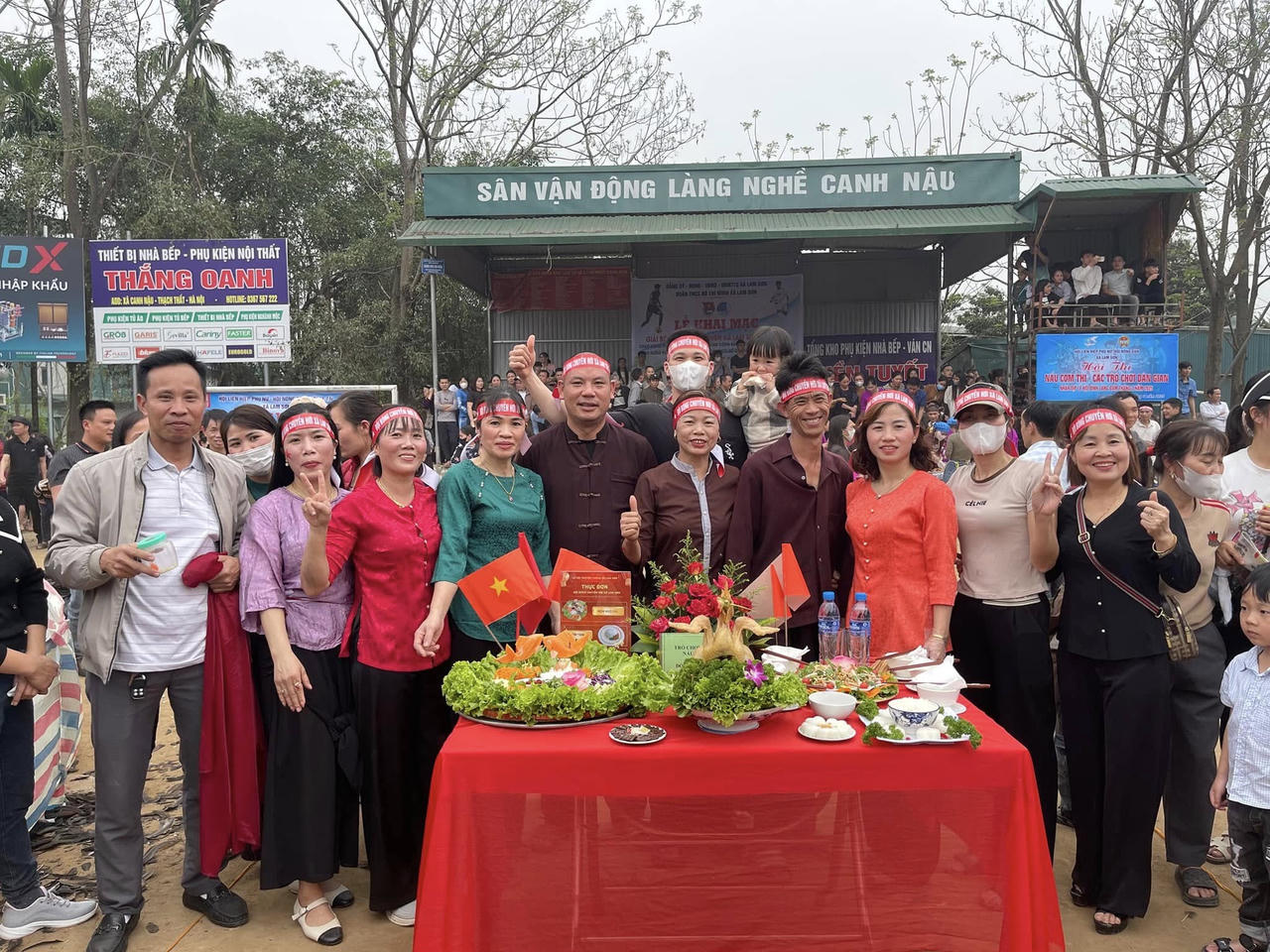 Đắm mình trong không gian văn hóa xứ Đoài với hội làng của người Lam Sơn