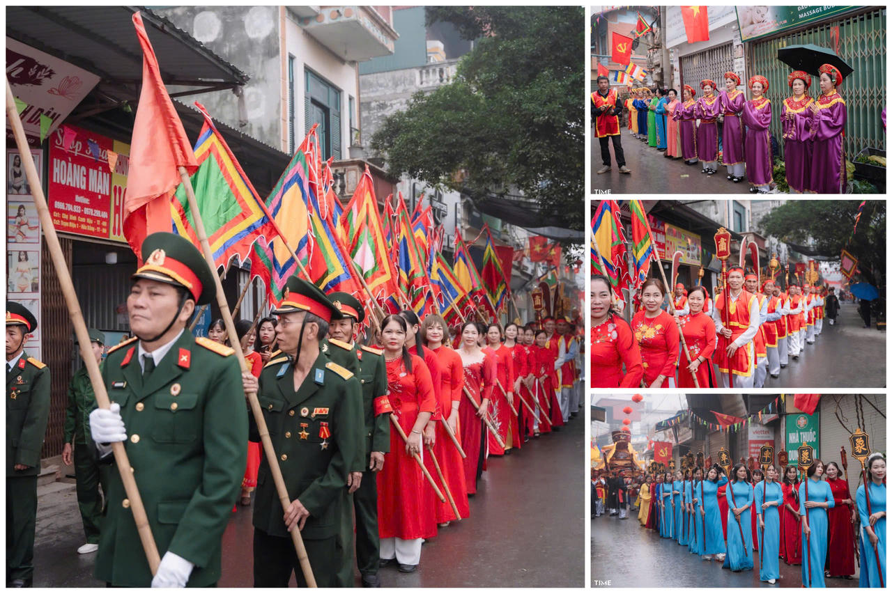 Đắm mình trong không gian văn hóa xứ Đoài với hội làng của người Lam Sơn