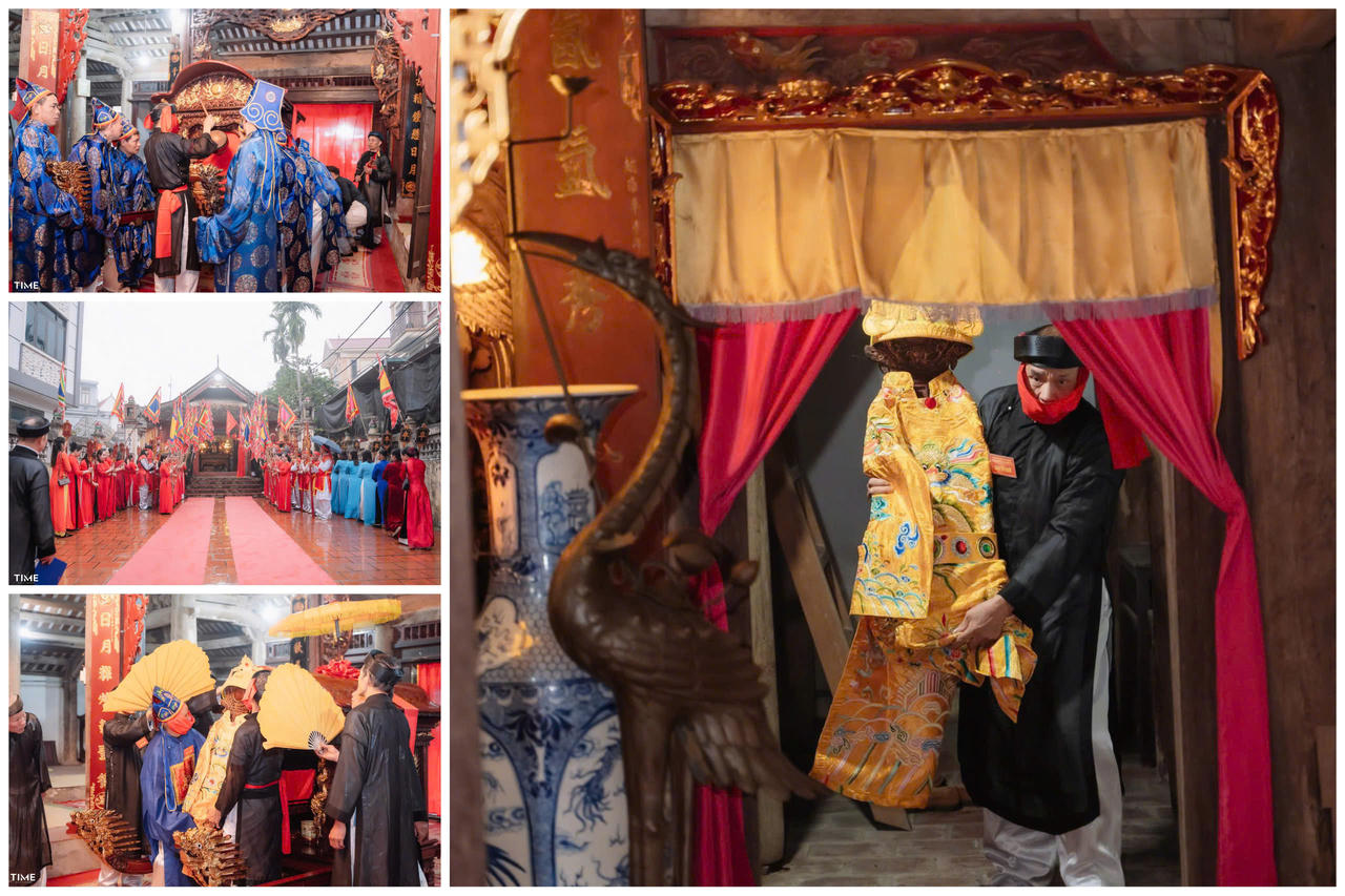 Đắm mình trong không gian văn hóa xứ Đoài với hội làng của người Lam Sơn