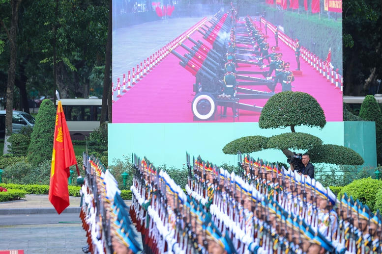 Tổ chức trọng thể lễ đón chính thức Tổng Bí thư, Chủ tịch nước Trung Quốc Tập Cận Bình