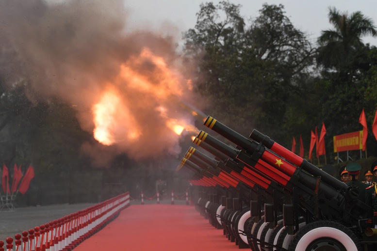 Tổ chức trọng thể lễ đón chính thức Tổng Bí thư, Chủ tịch nước Trung Quốc Tập Cận Bình