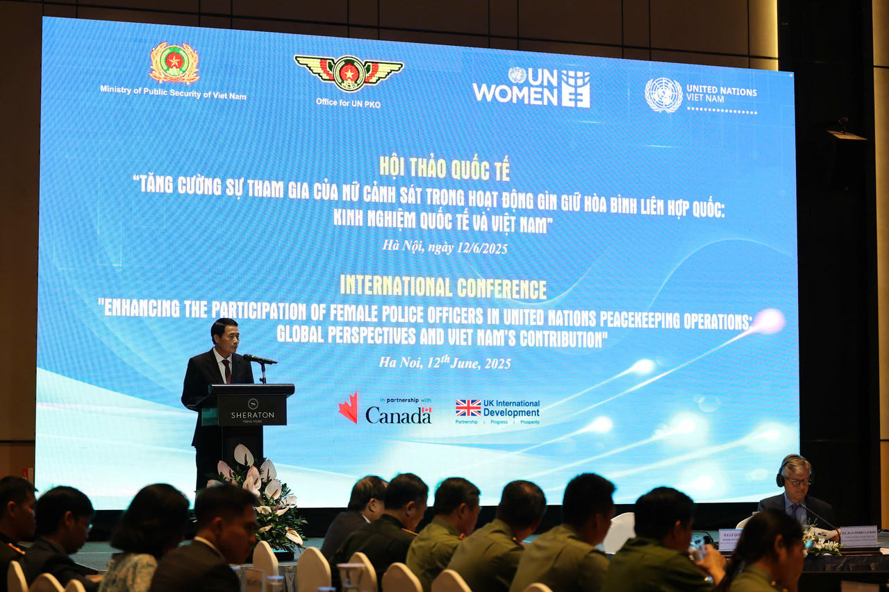 Tăng cường vai trò nữ cảnh sát Việt Nam trong lực lượng gìn giữ hòa bình Liên Hợp quốc